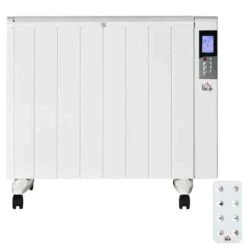 HOMCOM Quiet Panel Portable Electric Convector Radiator - White - 820-336V70WT -Dimplexs Zone dwedaa183680c5722.jpg
