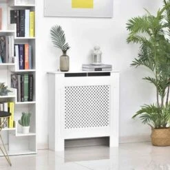 HOMCOM Diamond Design Radiator Cover - White - 820-061 16 HOMCOM Diamond Design Radiator Cover - White - 820-061 -Dimplexs Zone e1z55617dc40b2098.jpg
