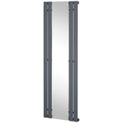HOMCOM Vertical Water Filled Radiator With Mirror - Grey - 820-310V00GY -Dimplexs Zone egfdaa182d2b3ec91.jpg