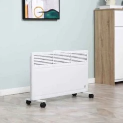 HOMCOM Portable Electric Convector Radiator - White - 820-270WT -Dimplexs Zone ew03c117dc241553f.jpg
