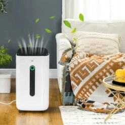HOMCOM 20L Portable Dehumidifier With Air Purifier Filter - White - 821-025V70WT -Dimplexs Zone fqhb6218a658036ce.jpg