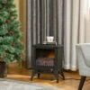 HOMCOM Electric Stove Fire - Black - 820-183V71 -Dimplexs Zone h o homcom 820 183v71