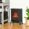 HOMCOM Electric Stove Fire - Black - 820-215V70 2 HOMCOM Electric Stove Fire - Black - 820-215V70 -Dimplexs Zone h o homcom 820 215v70
