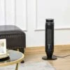 HOMCOM Oscillating Electric Tower Heater - Black - 820-251V70 -Dimplexs Zone h o homcom 820 251v70