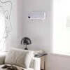 HOMCOM Wall Mounted Electric Downflow Heater - White - 820-252V70 -Dimplexs Zone h o homcom 820 252v70