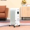 HOMCOM Digital Oil Filled Electric Radiator - 7 Fin - White - 820-265V70WT -Dimplexs Zone h o homcom 820 265v70wt