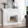 HOMCOM Wall Mounted Bioethanol Stove Fire - Silver - 820-328V00SR -Dimplexs Zone h o homcom 820 328v00sr