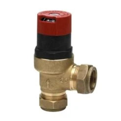 Honeywell Angled Radiator Auto Bypass Valve 22mm - DU145-3/4B