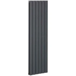 HOMCOM Vertical Water Filled Double Panel Radiator 460x1600mm Grey - 820-315V00GY -Dimplexs Zone hgy98a182dd00a272.jpg