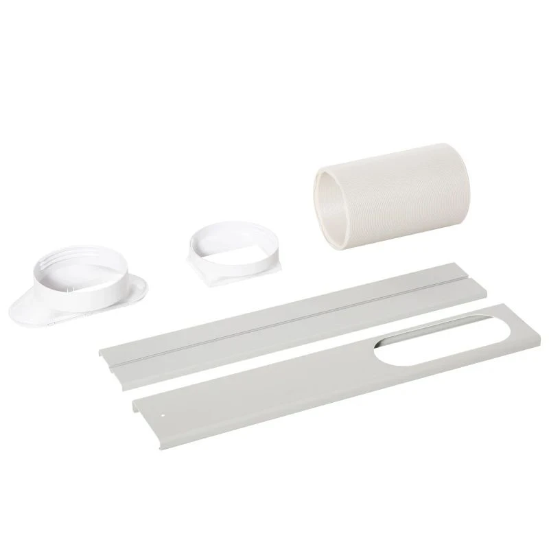 HOMCOM 9000 BTU 4-In-1 Compact Portable Air Conditioner Unit - White And Gold - 823-005V71 10 HOMCOM 9000 BTU 4-In-1 Compact Portable Air Conditioner Unit - White And Gold - 823-005V71 - Image 8