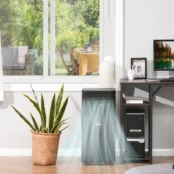 HOMCOM 8000 BTU 4-In-1 Compact Portable Air Conditioner Unit - Black - 823-010V72 21 HOMCOM 8000 BTU 4-In-1 Compact Portable Air Conditioner Unit - Black - 823-010V72 -Dimplexs Zone homcom 823 010v72 1