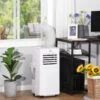 HOMCOM 5000 BTU 4-In-1 Compact Portable Air Conditioner Unit - White - 823-012V70 -Dimplexs Zone homcom 823 012v70 9