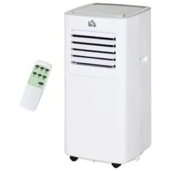 HOMCOM 7000 BTU Portable Air Conditioner Unit - White - 823-024V70 -Dimplexs Zone homcom 823 024v70 13