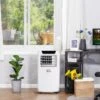 HOMCOM 10000 BTU Portable Air Conditioner - White - 823-029V70WT