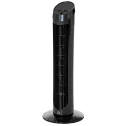 HOMCOM 30" Oscillating Tower Fan - Black - 824-001BK -Dimplexs Zone homcom 824 001bk 9