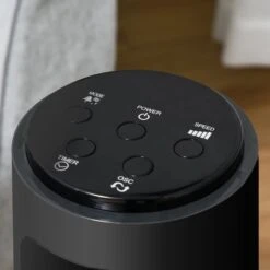 HOMCOM 38" Freestanding Tower Fan 3 Speed - Dark Grey - 824-005CG 17 HOMCOM 38" Freestanding Tower Fan 3 Speed - Dark Grey - 824-005CG -Dimplexs Zone homcom 824 005cg 8