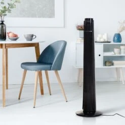 HOMCOM 36" Oscillating Tower Fan With Remote Control - Black - 824-011V70 -Dimplexs Zone homcom 824 011v70