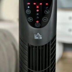 HOMCOM Oscillating Tower Fan With Remote Control - Black - 824-012V70BK -Dimplexs Zone homcom 824 012v70bk 7