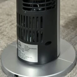 HOMCOM Oscillating Tower Fan With Remote Control - Silver - 824-012V70SR -Dimplexs Zone homcom 824 012v70sr 8