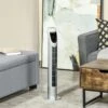 HOMCOM Oscillating Tower Fan With Remote Control - Silver - 824-012V70SR 1 HOMCOM Oscillating Tower Fan With Remote Control - Silver - 824-012V70SR -Dimplexs Zone homcom 824 012v70sr 9