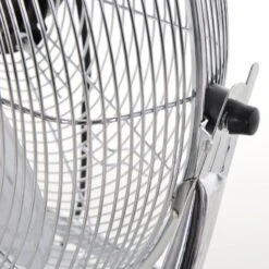 HOMCOM 20" Chrome Metal Tabletop Fan - Silver - 824-014V70 -Dimplexs Zone homcom 824 014v70 8