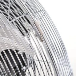 HOMCOM 20" Chrome Metal Tabletop Fan - Silver - 824-014V70 -Dimplexs Zone homcom 824 014v70 9