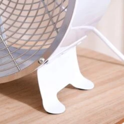 HOMCOM 26cm 2-Speed Electric Table Desk Fan - White - 824-020WT -Dimplexs Zone homcom 824 020wt 9