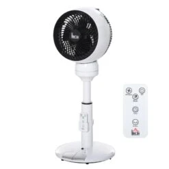 HOMCOM 28" Air Circulator Fan 3 Speed - Black And White - 824-026V70 -Dimplexs Zone homcom 824 026v70 10