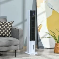 HOMCOM 41" Bladeless Air Cooler - White - 824-035V70