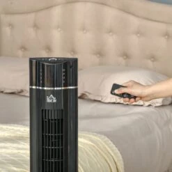 HOMCOM 42" Anion Tower Fan - Black - 824-043V70 -Dimplexs Zone homcom 824 043v70 7