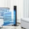HOMCOM 38" Freestanding Tower Fan - Black - 824-050V70BK -Dimplexs Zone homcom 824 050v70bk
