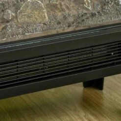 HOMCOM 180° Electric Fireplace Heater - Black - 820-301V70BK -Dimplexs Zone htid4d1831ff35048.jpg