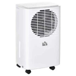 HOMCOM 10L Portable Dehumidifier With 24h Timer - White - 821-011 -Dimplexs Zone httac617dc48b4edb.jpg