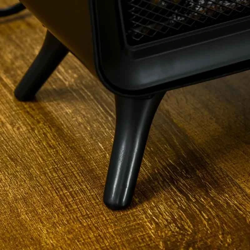 HOMCOM Electric Stove Fire - Black - 820-353V70BK 6 HOMCOM Electric Stove Fire - Black - 820-353V70BK - Image 4