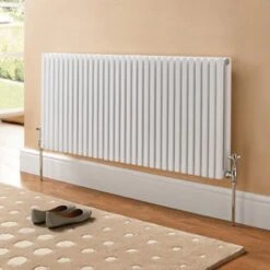 Ultraheat Klon Horizontal Radiator 600x1371mm - White - KD636W