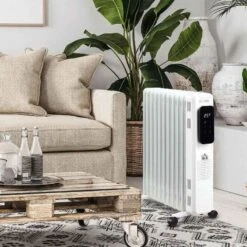 HOMCOM Electric Oil Filled Radiator - 11 Fin - White - 820-275V01 -Dimplexs Zone krn03d17dc466a583.jpg