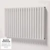 Ultraheat Linear Horizontal Radiator 600x1222mm - Black - LD623B -Dimplexs Zone ld623b
