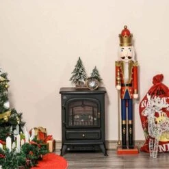 HOMCOM Freestanding Electric Stove Fire - Black - 820-038 15 HOMCOM Freestanding Electric Stove Fire - Black - 820-038 -Dimplexs Zone lmu756186bb7410bb.jpg