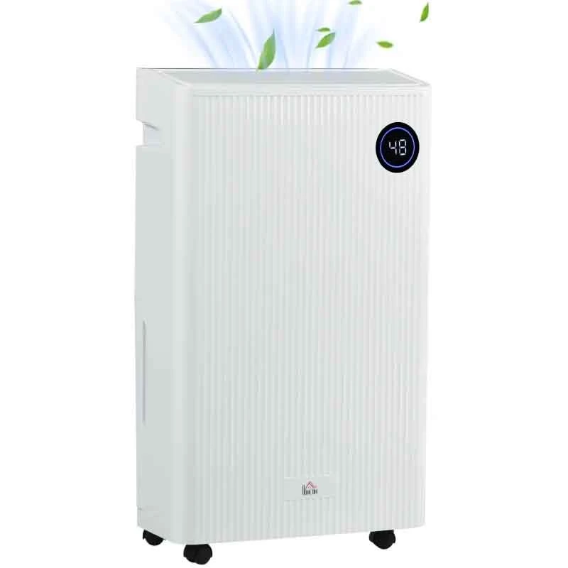 HOMCOM 16L Portable Dehumidifier With Air Purifier Filter- White - 821-024V70WT 9 HOMCOM 16L Portable Dehumidifier With Air Purifier Filter- White - 821-024V70WT - Image 7