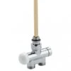 Ultraheat One Thermostatic Straight Valve With 15mm Tube Connectors - Stainless Steel - ONE851S -Dimplexs Zone one851c 1