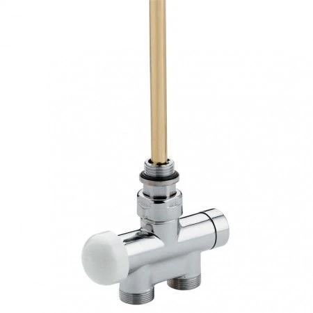 Ultraheat One Thermostatic Straight Valve With 15mm Tube Connectors - Stainless Steel - ONE851S 3 Ultraheat One Thermostatic Straight Valve With 15mm Tube Connectors - Stainless Steel - ONE851S