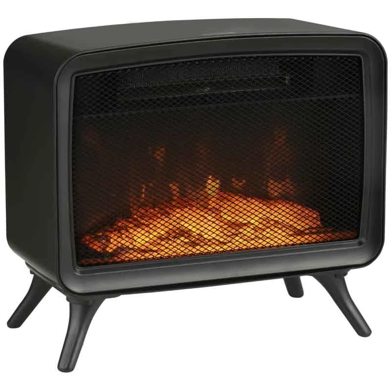 HOMCOM Electric Stove Fire - Black - 820-353V70BK 7 HOMCOM Electric Stove Fire - Black - 820-353V70BK - Image 5