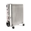 PIFCO 2.5kW Oil Filled Radiator With Timer - 11 Fin - White - 203885 -Dimplexs Zone p i pifco oil filled radiator 203885 front