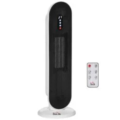 HOMCOM 45° Oscillation Tower Heater - White - 820-281V70 -Dimplexs Zone pp7a0b17dc24157a8.jpg