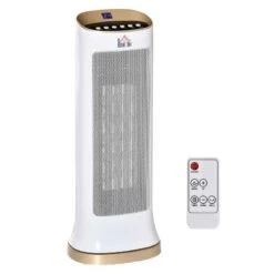 HOMCOM 45° Oscillating Electric Tower Heater - White - 820-248 -Dimplexs Zone pur96d17dc19c9094.jpg