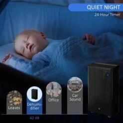 HOMCOM 16L Portable Dehumidifier With Air Purifier Filter - Black - 821-024V70BK -Dimplexs Zone qaub3618a695d2469.jpg