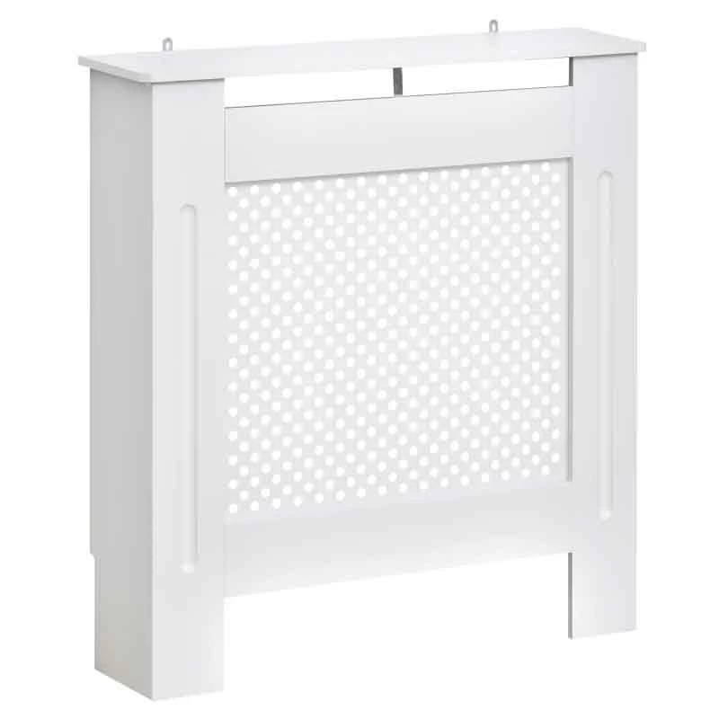 HOMCOM Diamond Design Radiator Cover - White - 820-061 10 HOMCOM Diamond Design Radiator Cover - White - 820-061 - Image 8