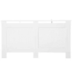 HOMCOM Grill Style Radiator Cover - White - 820-063 -Dimplexs Zone qnp7c517dc5795247.jpg