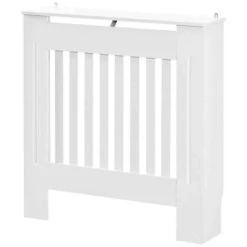 HOMCOM Vertical Slatted Radiator Cover - White - 820-106 -Dimplexs Zone qxud2b17dc4c23a3f.jpg