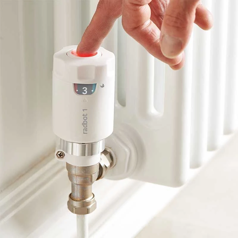 Secure Radbot 1 Intelligent Thermostatic Radiator Valve - White - RADBOT1 4 Secure Radbot 1 Intelligent Thermostatic Radiator Valve - White - RADBOT1 - Image 2